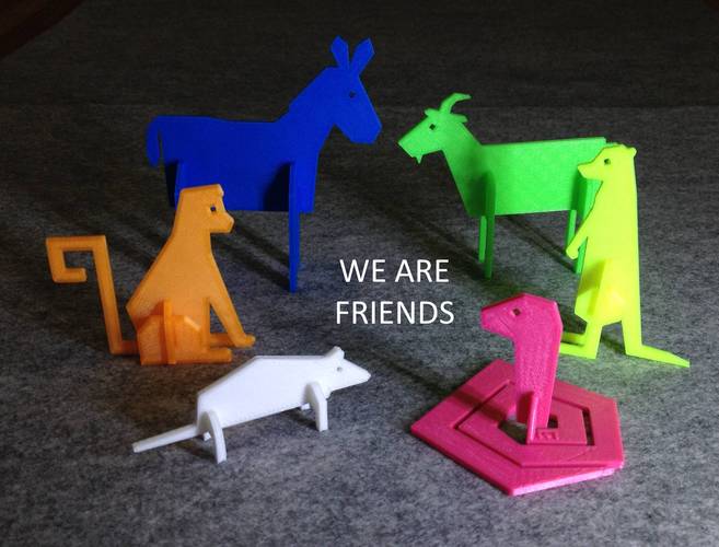 Simple Animals 7 3D Print 25917