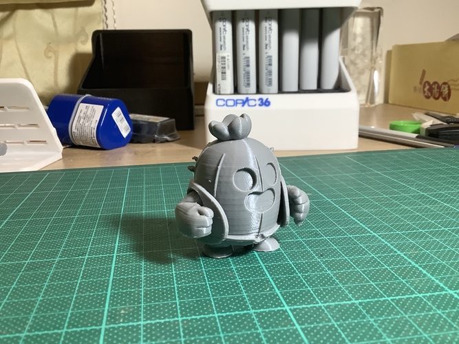 3D Printed Brawl Stars- Spike figurine by Ron Dino