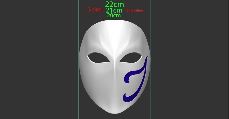 Vega Mask - Street Fighter Cosplay 3D print model 3D Print 259230