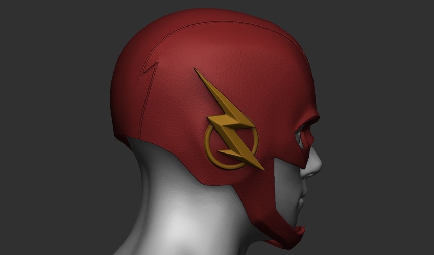 Flash Helmet - Justice League 3D print model 3D Print 259255