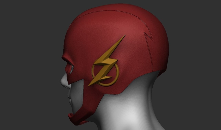 Flash Helmet - Justice League 3D print model 3D Print 259256
