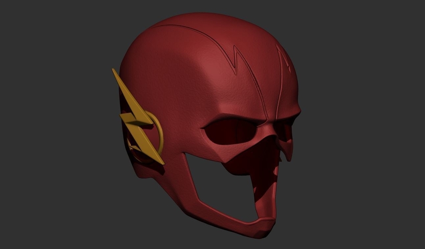 Flash Helmet - Justice League 3D print model 3D Print 259257