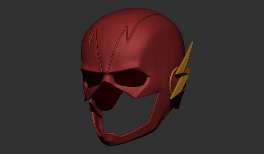 Flash Helmet - Justice League 3D print model 3D Print 259258