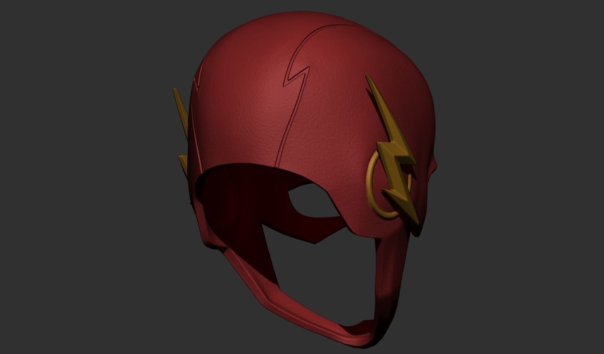 Flash Helmet - Justice League 3D print model 3D Print 259259
