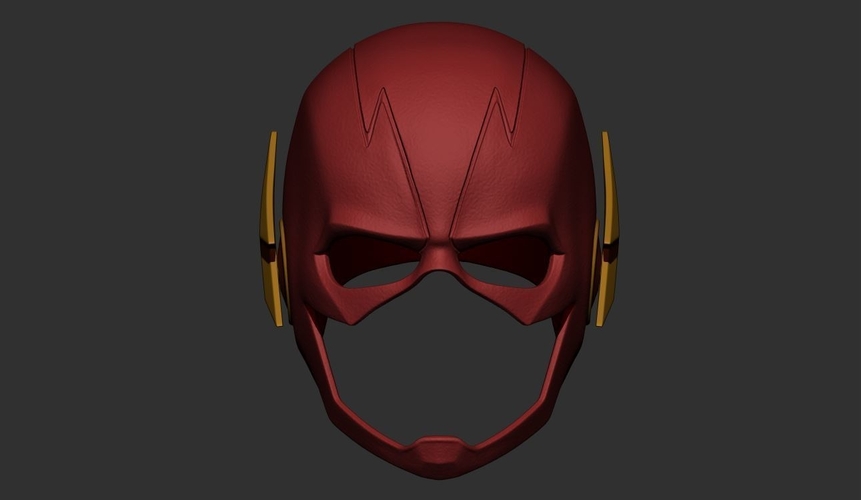 Flash Helmet - Justice League 3D print model 3D Print 259263