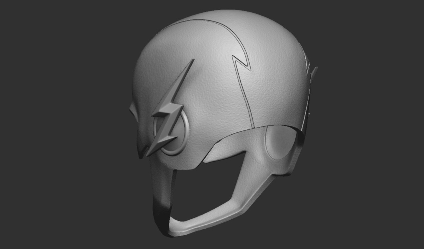 Flash Helmet - Justice League 3D print model 3D Print 259266