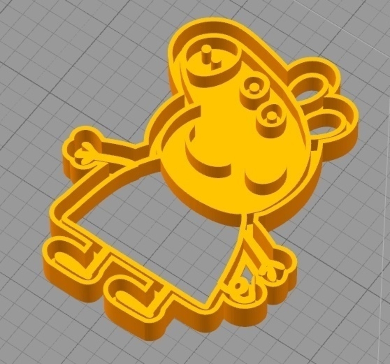PEPPA PIG  COOKIE CUTTER