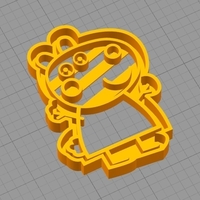 Sussy Sheep (from Peppa Pig) Cookie Cutter - Thumbnail 1