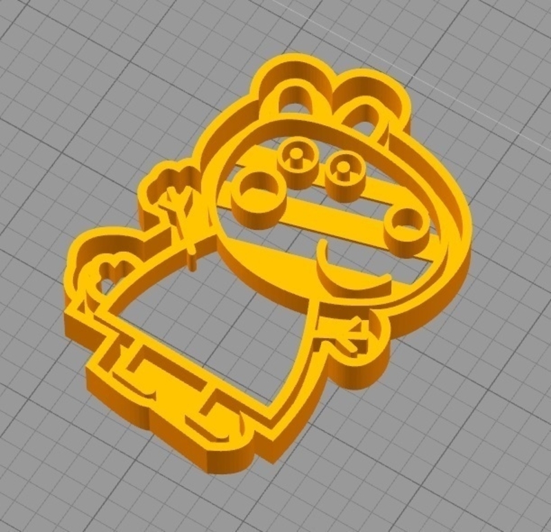 Sussy Sheep (from Peppa Pig) Cookie Cutter