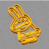 MEGAPACK (x5 PEPPA PIG AND FRIENDS COOKIE CUTTER MODELS) - Thumbnail 4