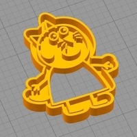 MEGAPACK (x5 PEPPA PIG AND FRIENDS COOKIE CUTTER MODELS) - Thumbnail 6