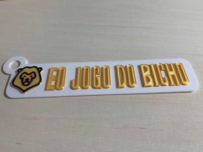 Llavero Jogo do Bicho 3D Print 259317