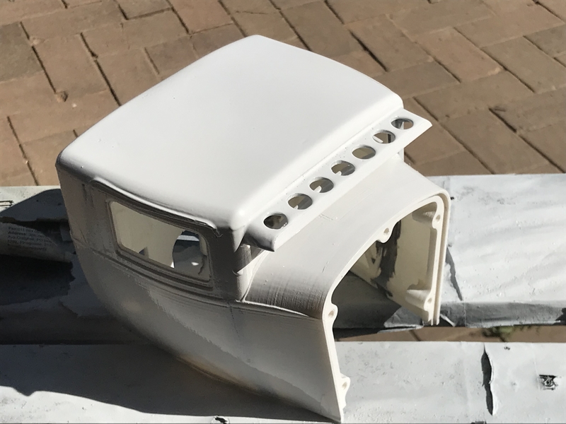 Hot Rod sun visor - universal 
