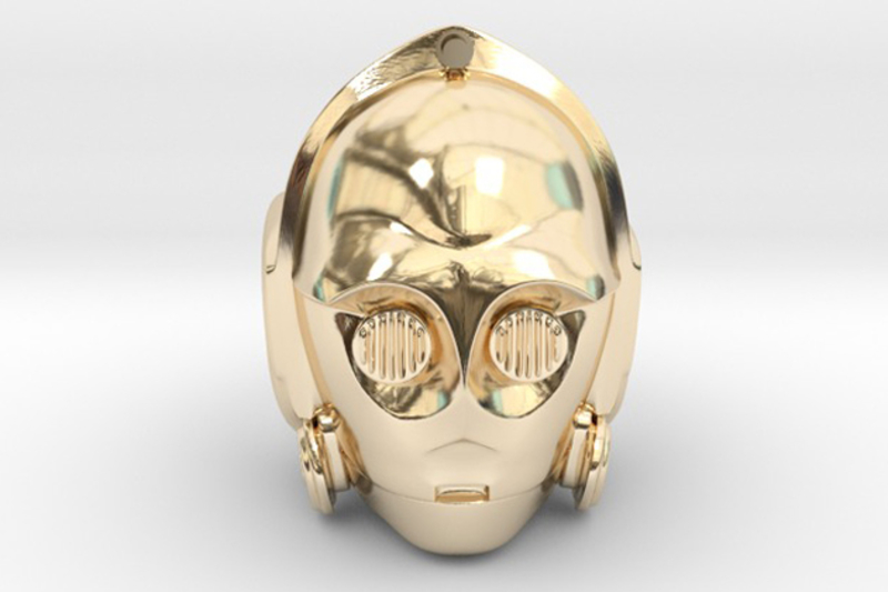 3D Ring Star Wars 3CPO