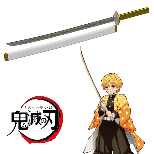 Demon Slayer Zenitsu Katana Printable Model 3D model 3D printable