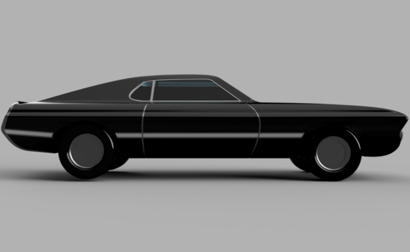 Classic Car 6 3D Print 259535