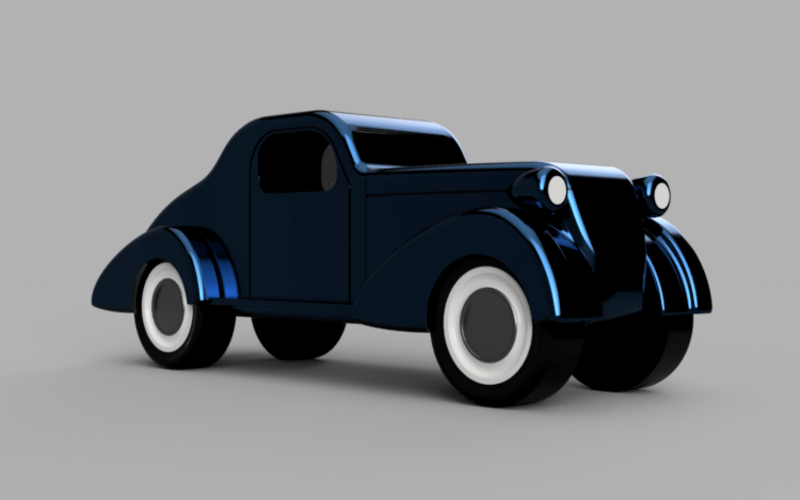 Classic Car 8 3D Print 259543
