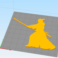 SAMURAI WARRIORS WALL DECORATION - Thumbnail 1