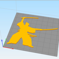 SAMURAI WARRIORS WALL DECORATION - Thumbnail 2