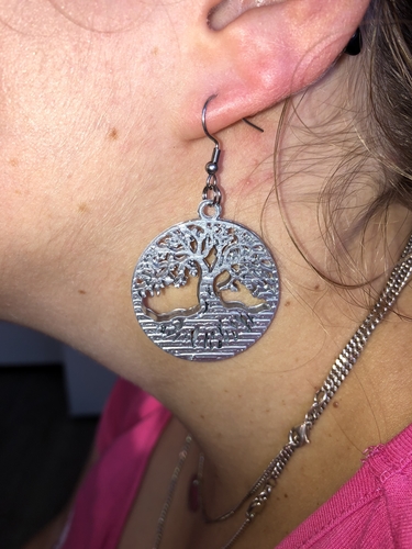 Celtic tree earrings