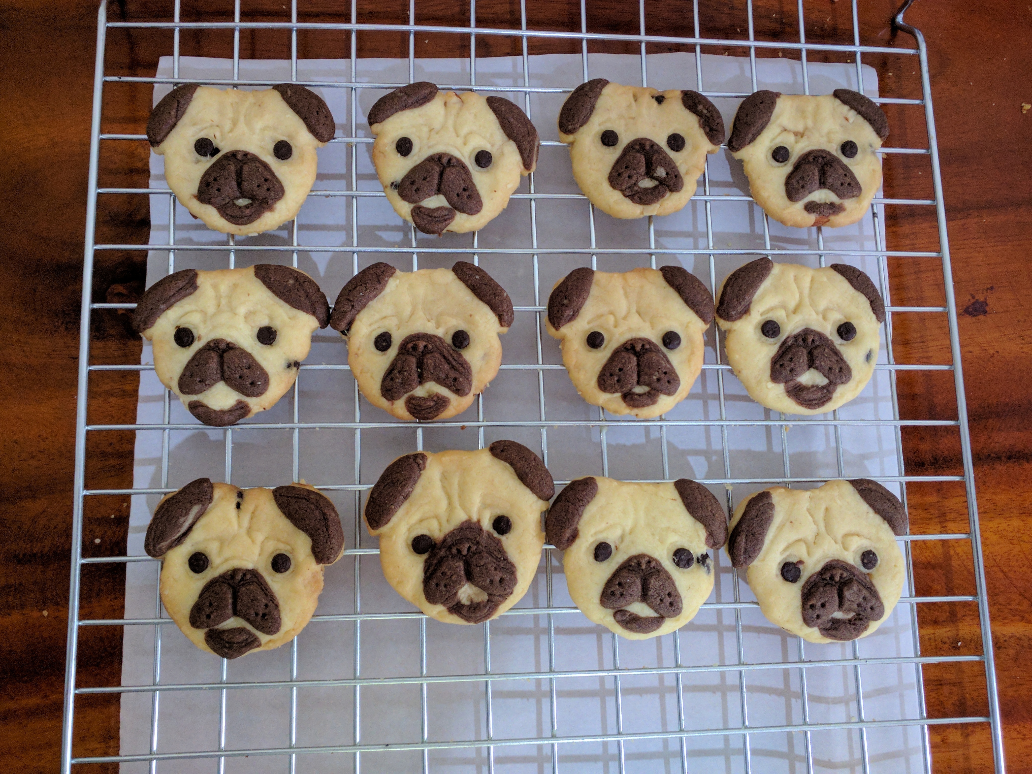 Pug cookie clearance cutter