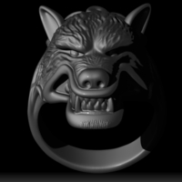 Wolf ring - Thumbnail 3