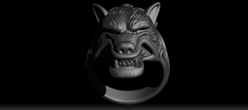 Wolf ring