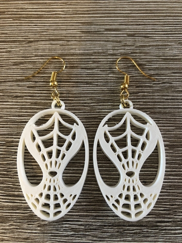 Spiderman earrings