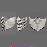 Scorpion Mask from Mortal Kombat Halloween Costume Cosplay  - Thumbnail 6