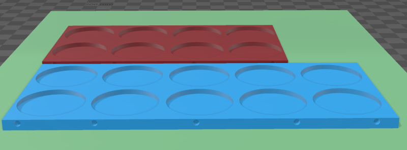 28mm Mini Movement Tray with Magnet Holes