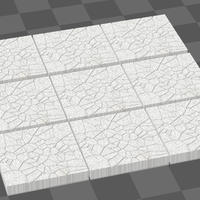 Set of Nine Mini Terrain Tiles - Thumbnail 1