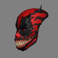 Deadpool Venom Mask Cosplay Halloween Helmet - Thumbnail 5