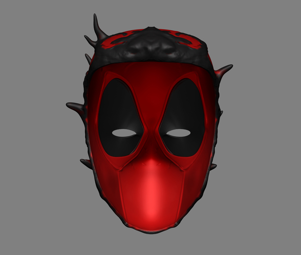 Deadpool Venom Mask Cosplay Halloween Helmet 3D Print 259965
