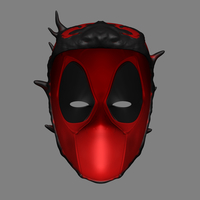 Deadpool Venom Mask Cosplay Halloween Helmet - Thumbnail 8