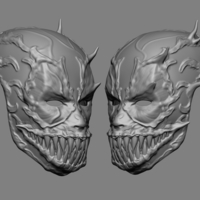 Deadpool Venom Mask Cosplay Halloween Helmet - Thumbnail 10