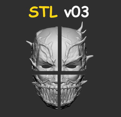 Deadpool Venom Mask Cosplay Halloween Helmet 3D Print 259970
