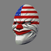 Payday the Heist Dallas Game Mask Cosplay  - Thumbnail 4
