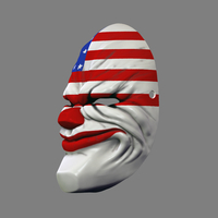 Payday the Heist Dallas Game Mask Cosplay  - Thumbnail 5