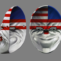 Payday the Heist Dallas Game Mask Cosplay  - Thumbnail 13