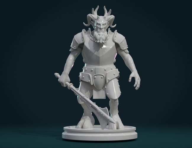 Demon figure III 3D Print 260042