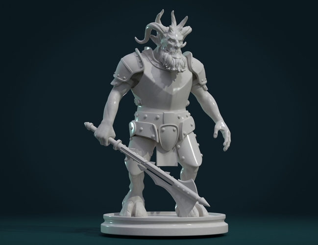 Demon figure III 3D Print 260043