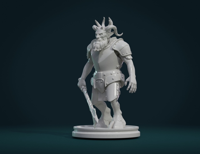 Demon figure III 3D Print 260044