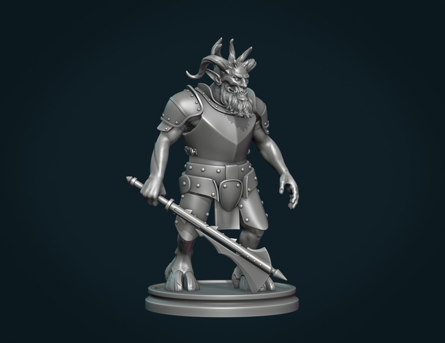 Demon figure III 3D Print 260045