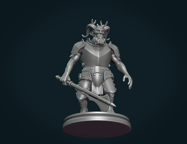 Demon figure III 3D Print 260049