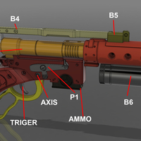 Merr-Sonn type CC Blaster Pistol - Thumbnail 5