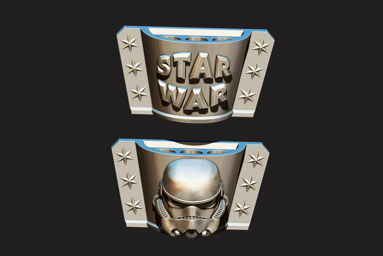 PENCIL HOLDER - Storm trooper - STAR WARS 3D Print 260192