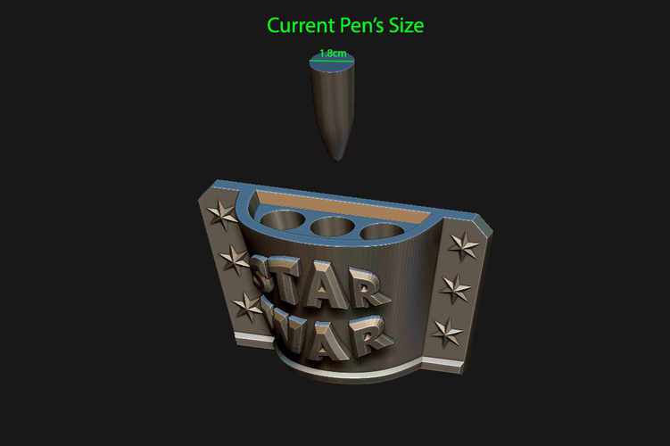 PENCIL HOLDER - Storm trooper - STAR WARS 3D Print 260205
