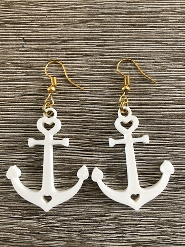 Anchor earrings