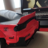 Duck Rear Spoiler Rc 1/10  // Aleron cola de pato para Rc - Thumbnail 1