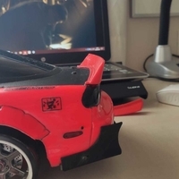 Duck Rear Spoiler Rc 1/10  // Aleron cola de pato para Rc - Thumbnail 2